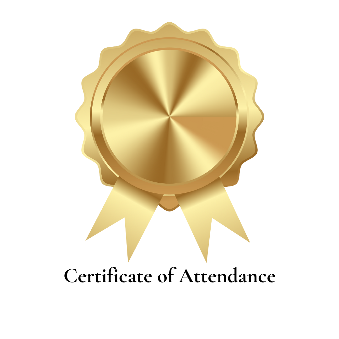 Cert of attendance (1)